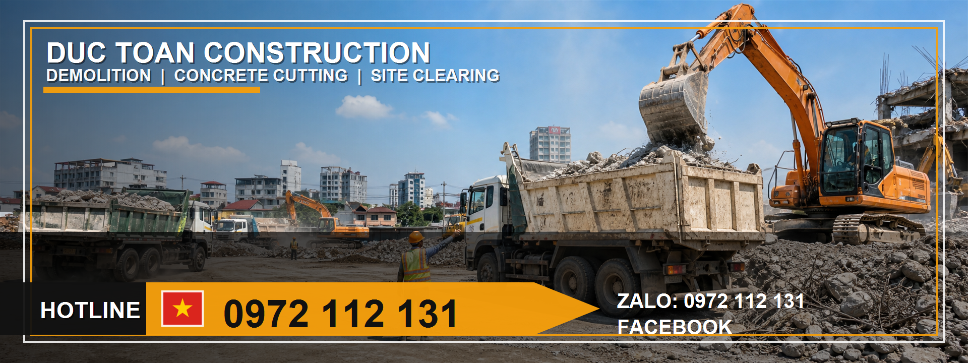 đục phá cột bê tông giá rẻ Vĩnh Long